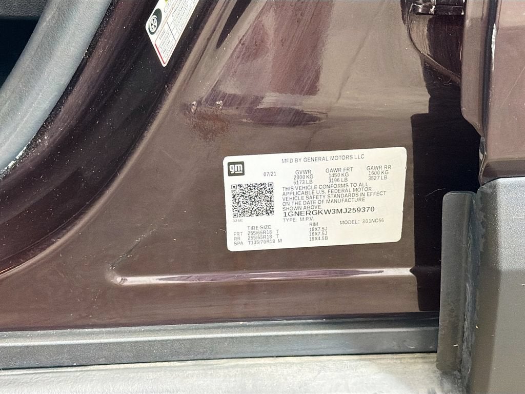 2021 Chevrolet Traverse LT Cloth