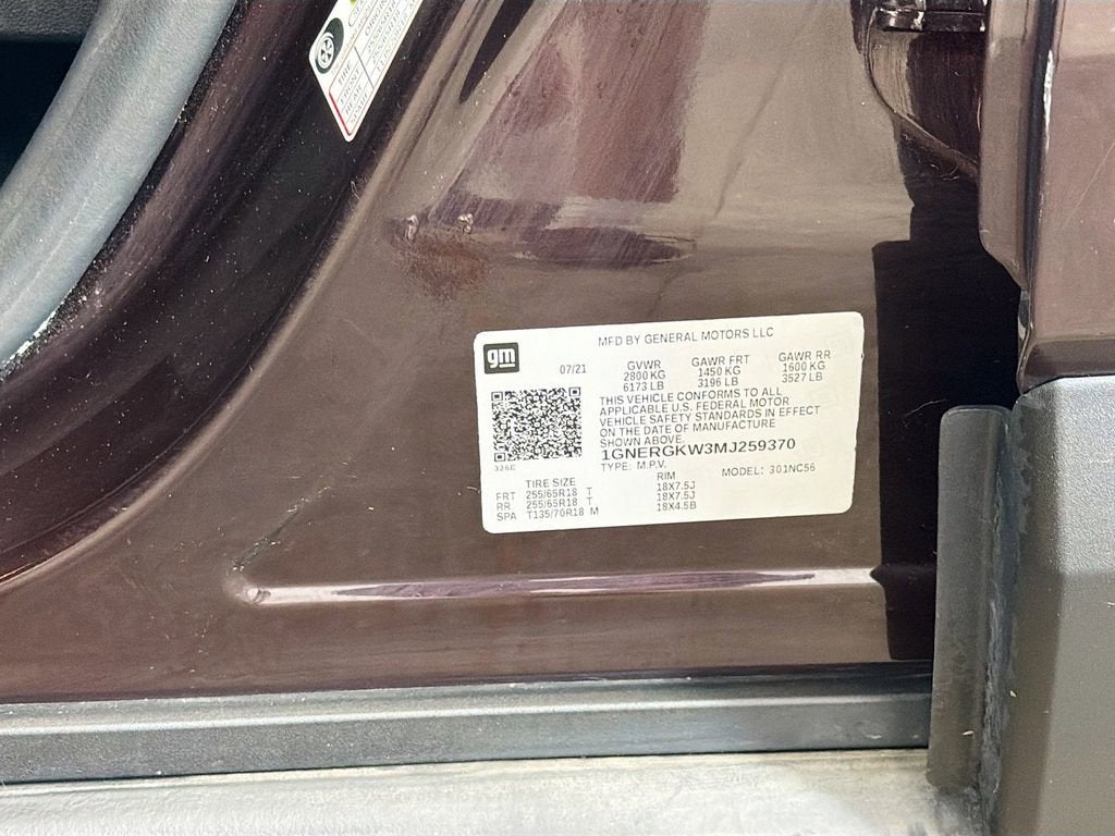 2021 Chevrolet Traverse LT Cloth