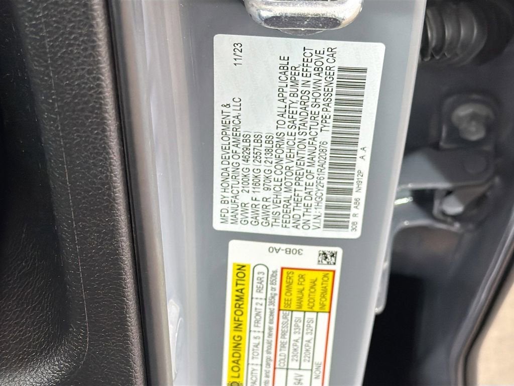 2024 Honda Accord Hybrid EX-L