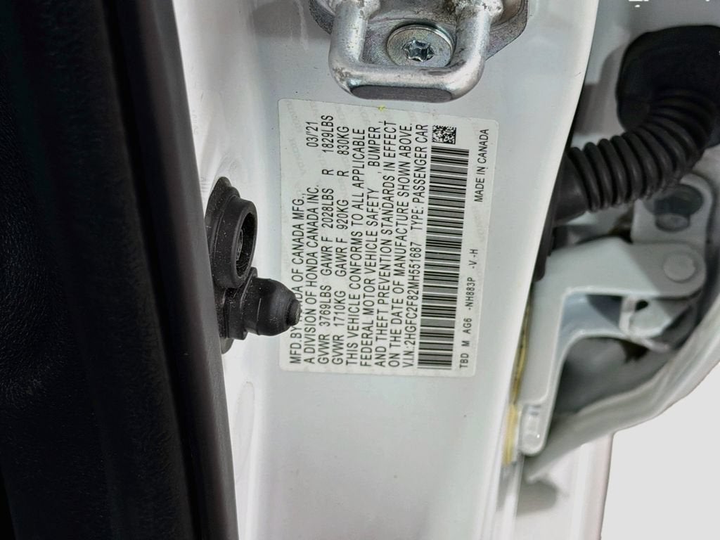 2021 Honda Civic Sedan Sport