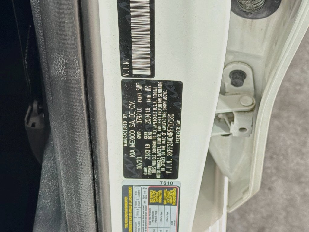 2024 Kia Forte LXS