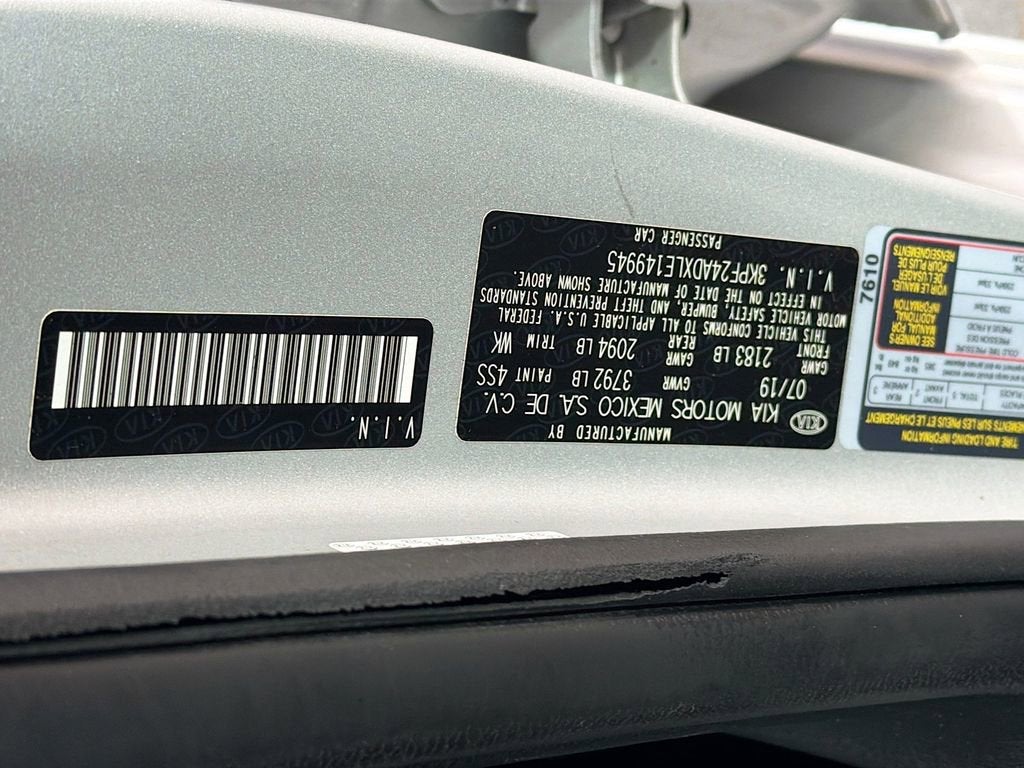 2020 Kia Forte LXS