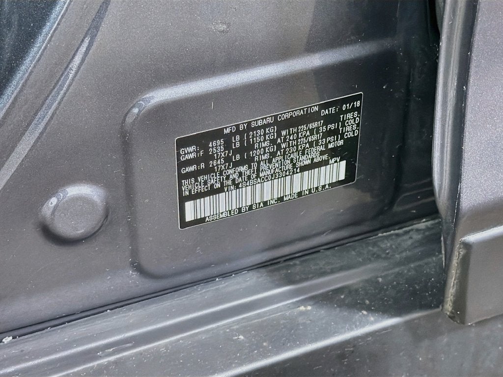 2018 Subaru Outback Premium