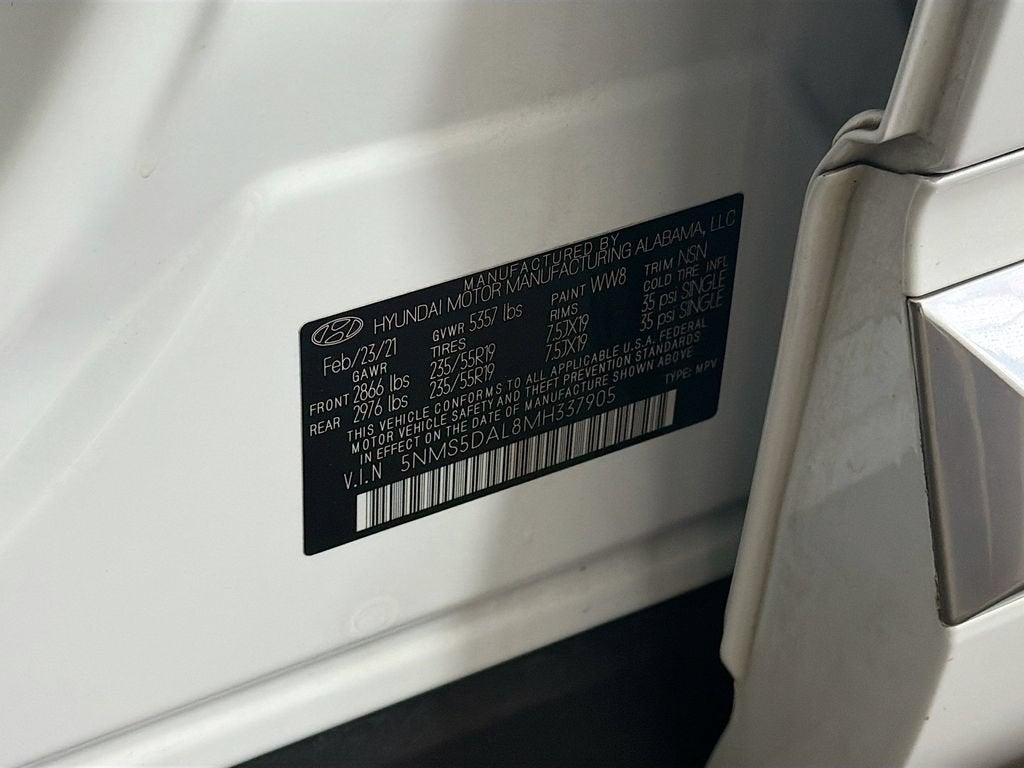 2021 Hyundai Santa Fe Calligraphy