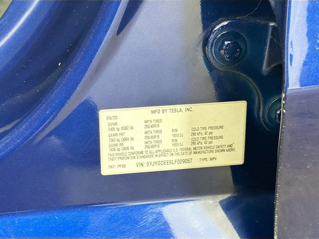 2020 Tesla Model Y Long Range