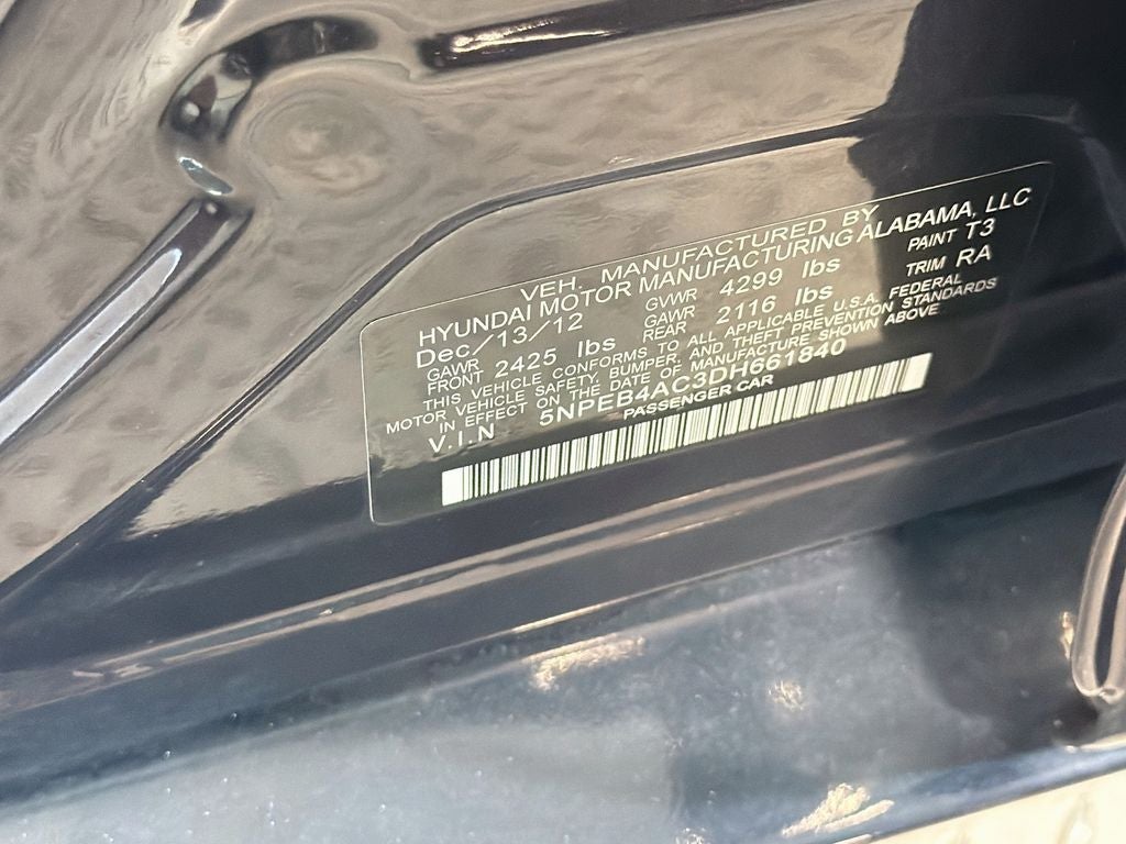 2013 Hyundai Sonata GLS