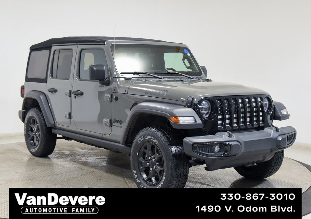 2021 Jeep Wrangler Unlimited Willys