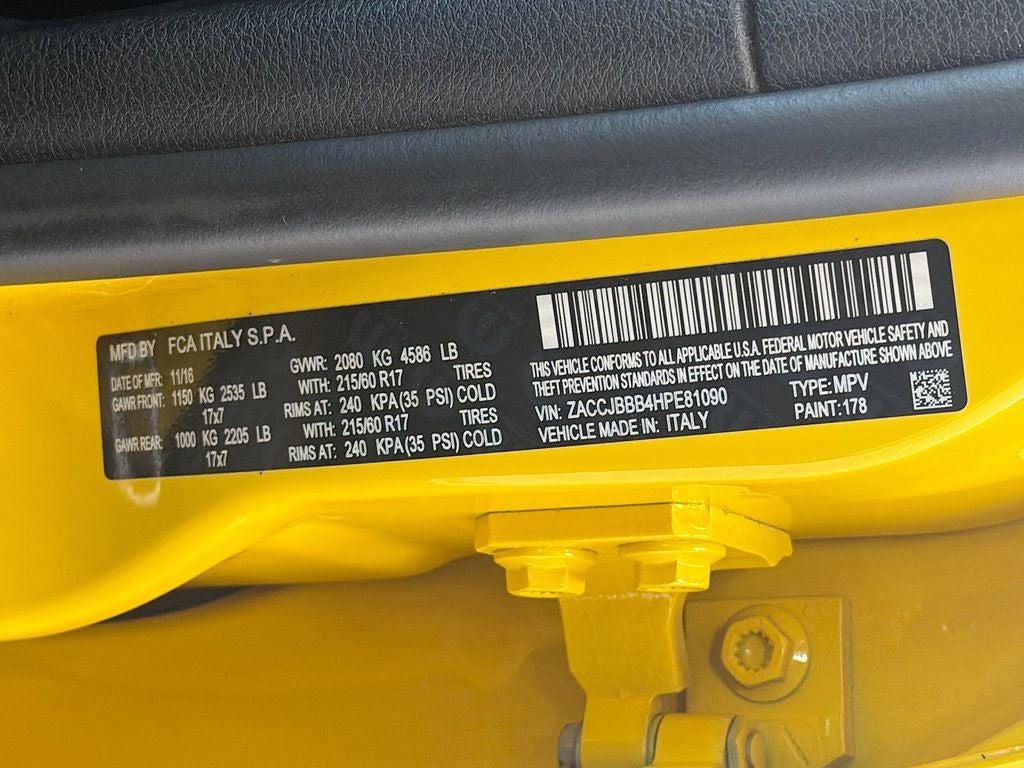 2017 Jeep Renegade Latitude