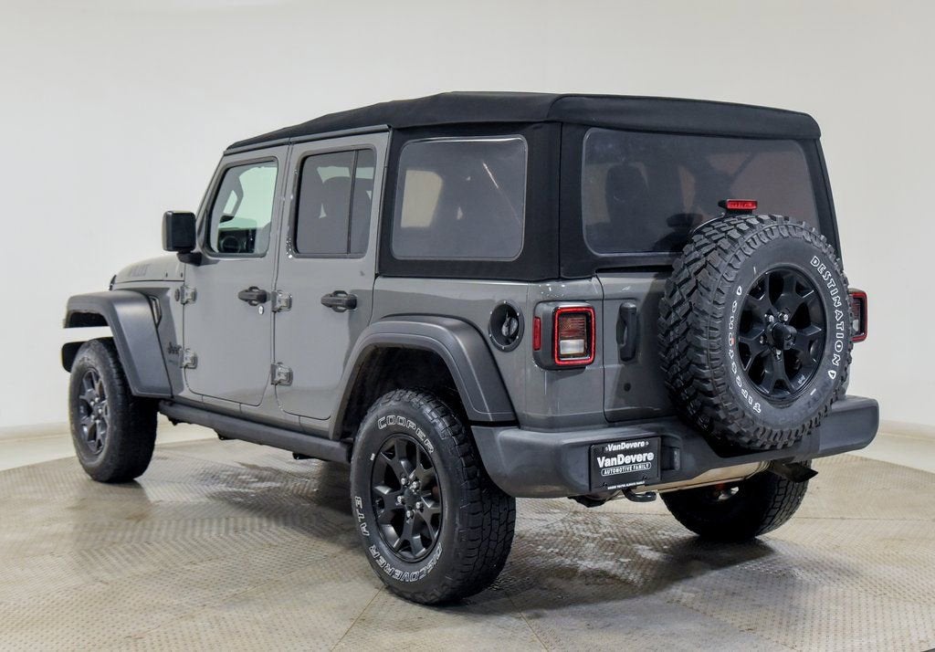 2021 Jeep Wrangler Unlimited Willys