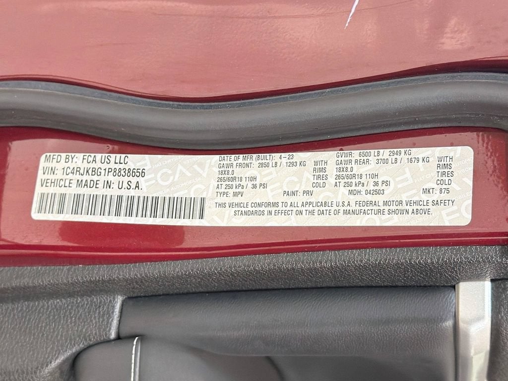 2023 Jeep Grand Cherokee L Limited