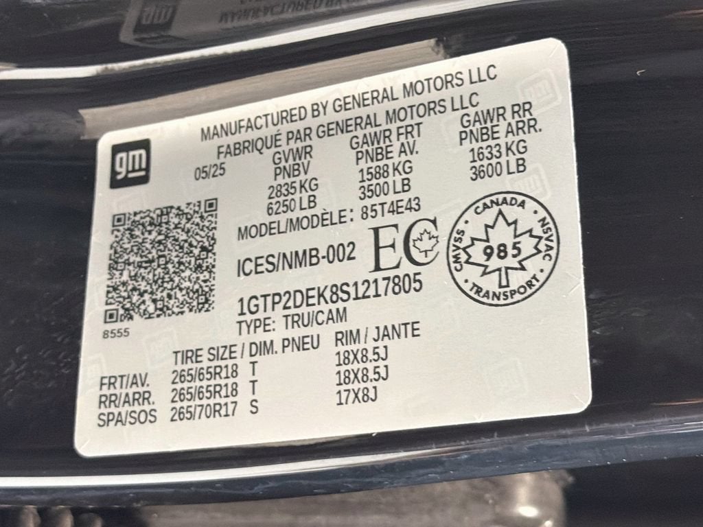 2025 GMC Canyon AT4