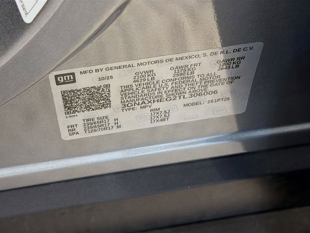 2026 Chevrolet Equinox LT