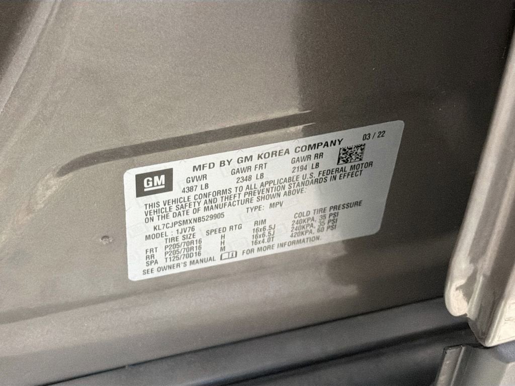 2022 Chevrolet Trax LT