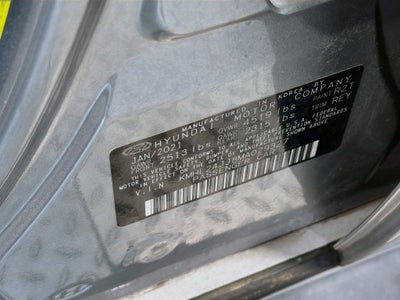 2021 Hyundai Sonata Hybrid Blue