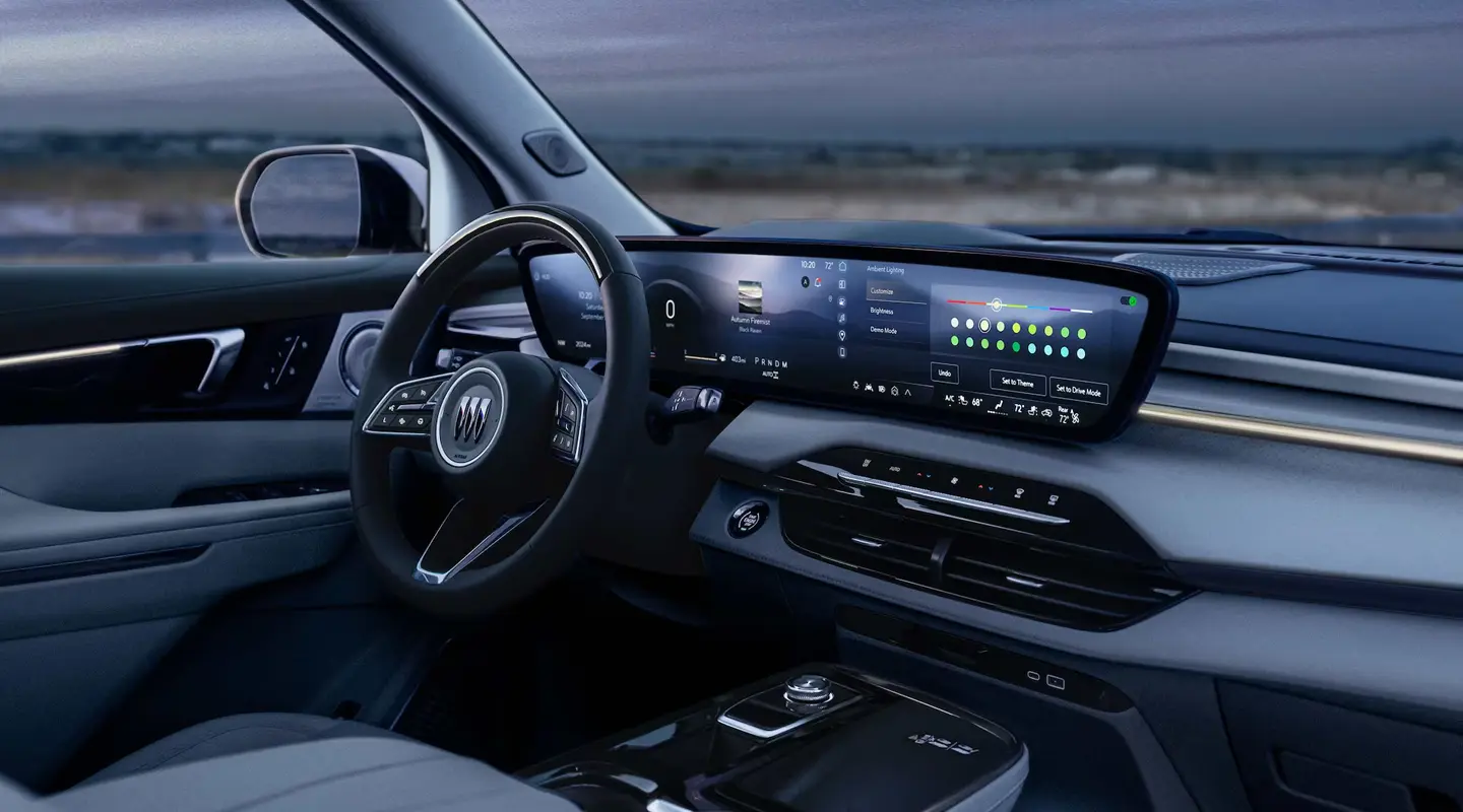 Buick SUV interior 