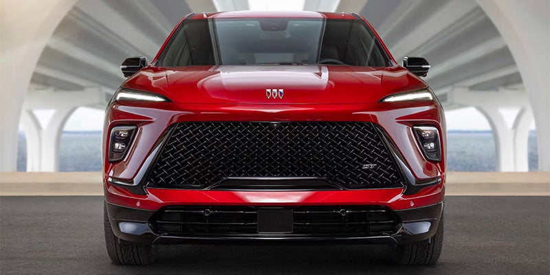 The front grille engine power of the 2025 Buick Enclave in Akron, OH