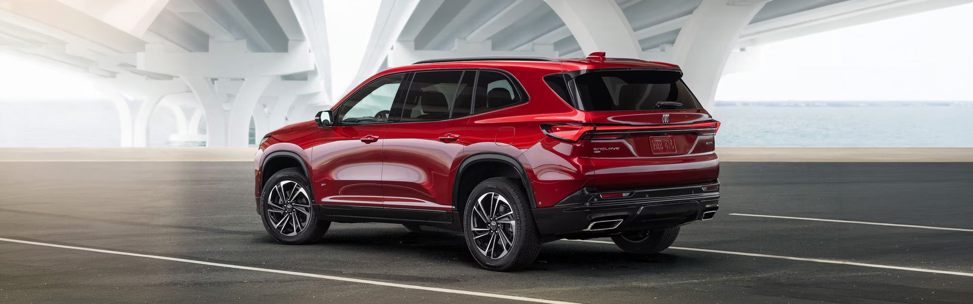 The infotainment system in the 2026 Buick Enclave in Akron, OH