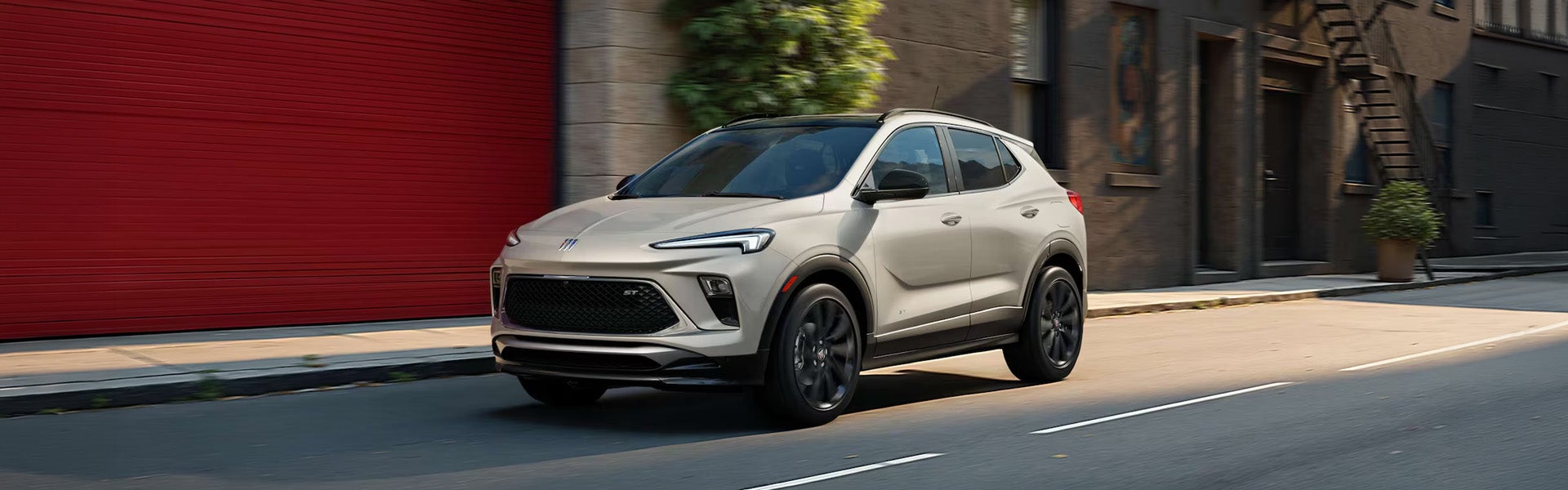 The infotainment system in the 2026 Buick Encore GX in Akron, OH