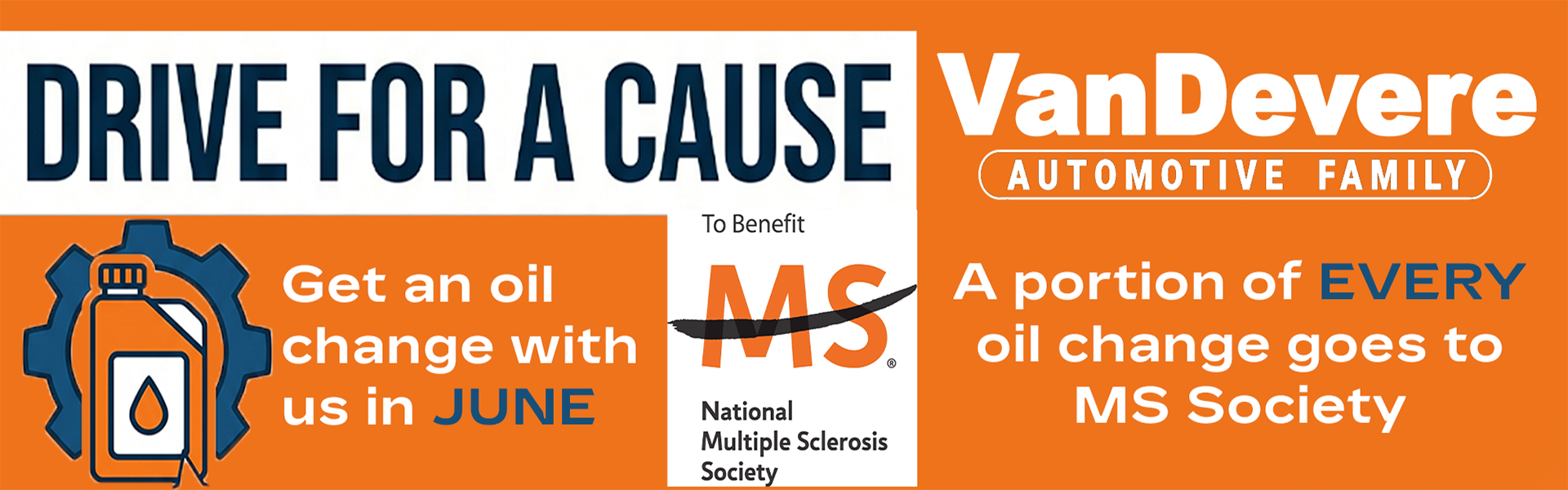 Drive for a cause offer