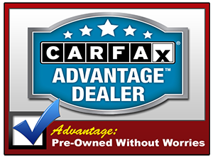 A CARFAX advantage dealer picture is displayed.