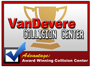 A vandevere award winning Collision center.